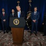 Donald Trump aseguró que Estados Unidos “gobernará” Venezuela hasta concretar una transición pacífica. FOTO: AFP.