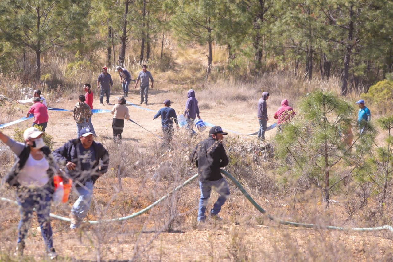 Protección Civil estatal reporta un 90% de liquidación del incendio en Vicente Guerrero, tras afectar 240 hectáreas de la Sierra Negra.