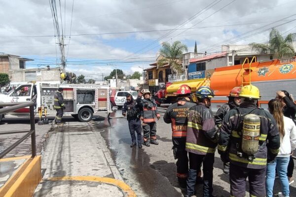 Disturbios en Puebla.