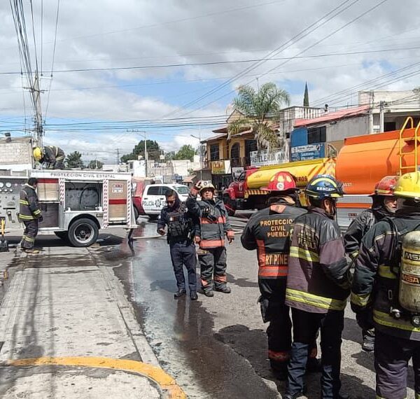 Disturbios en Puebla.