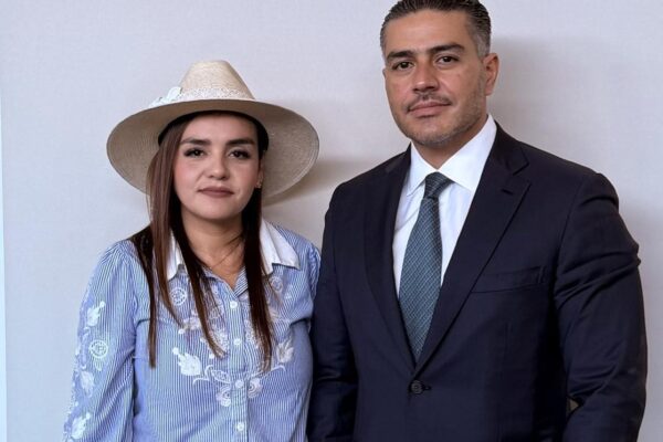 "Ninguna línea de investigación se descarta": Omar García Harfuch asegura que el caso de Carlos Manzo sigue abierto. FOTO: FB Grecia Quiroz.