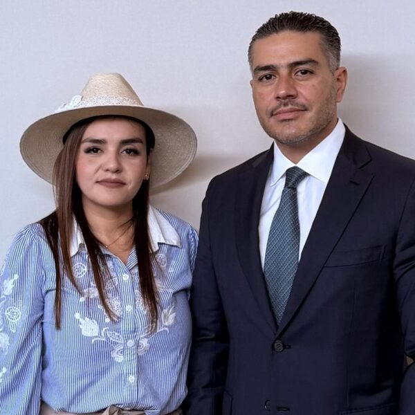 "Ninguna línea de investigación se descarta": Omar García Harfuch asegura que el caso de Carlos Manzo sigue abierto. FOTO: FB Grecia Quiroz.