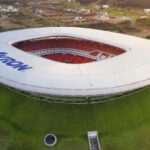 Tras la ola de violencia en varios estados, la FIFA pidió reportes oficiales sobre las condiciones de seguridad en las sedes mundialistas, especialmente en Guadalajara. FOTO: Estadios FC.