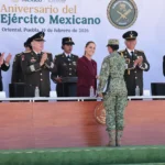 "México decidirá su destino con independencia": Sheinbaum conmemora al Ejército en Puebla. FOTO: Gobierno de México.