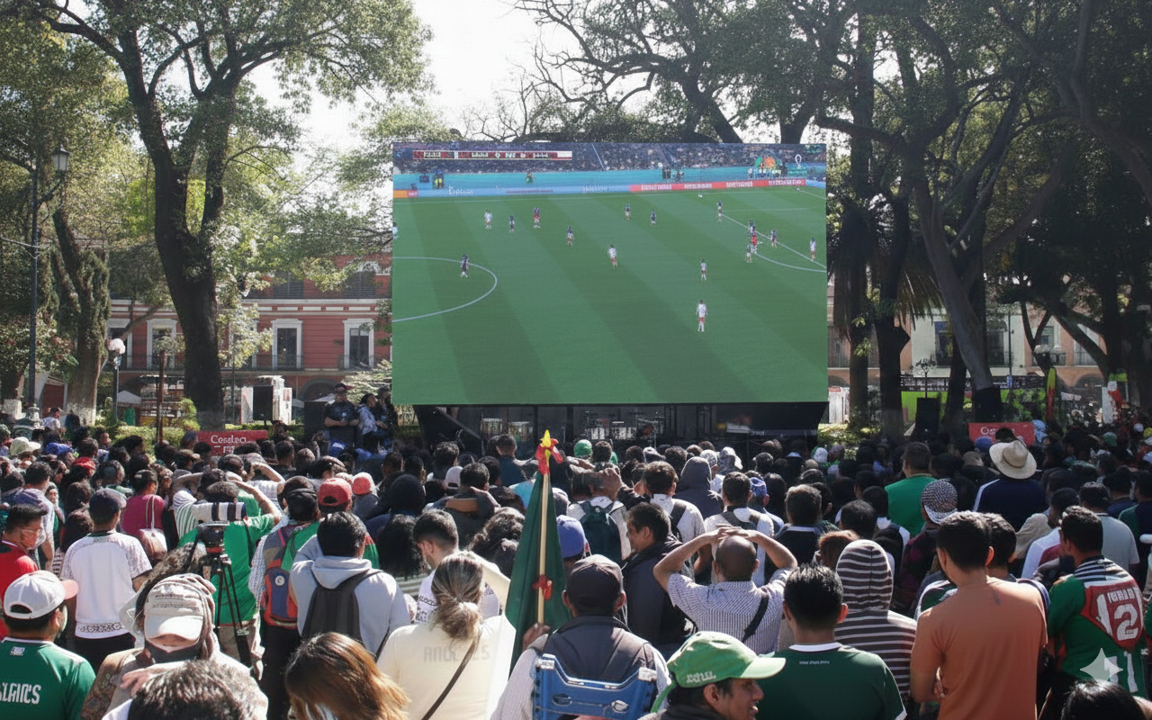 Puebla tendrá "Fan Zones": Pepe Chedraui confirma pantallas gigantes para el Mundial 2026. FOTO: Milenio Puebla.