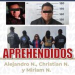 La Fiscalía de Puebla confirmó la detención de Christian “N.”, así como de otras dos personas implicadas en el homicidio del matrimonio Tello Ruiz.