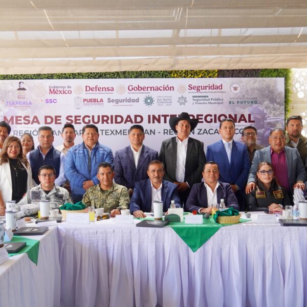 Mesa de seguridad Texmelucan.