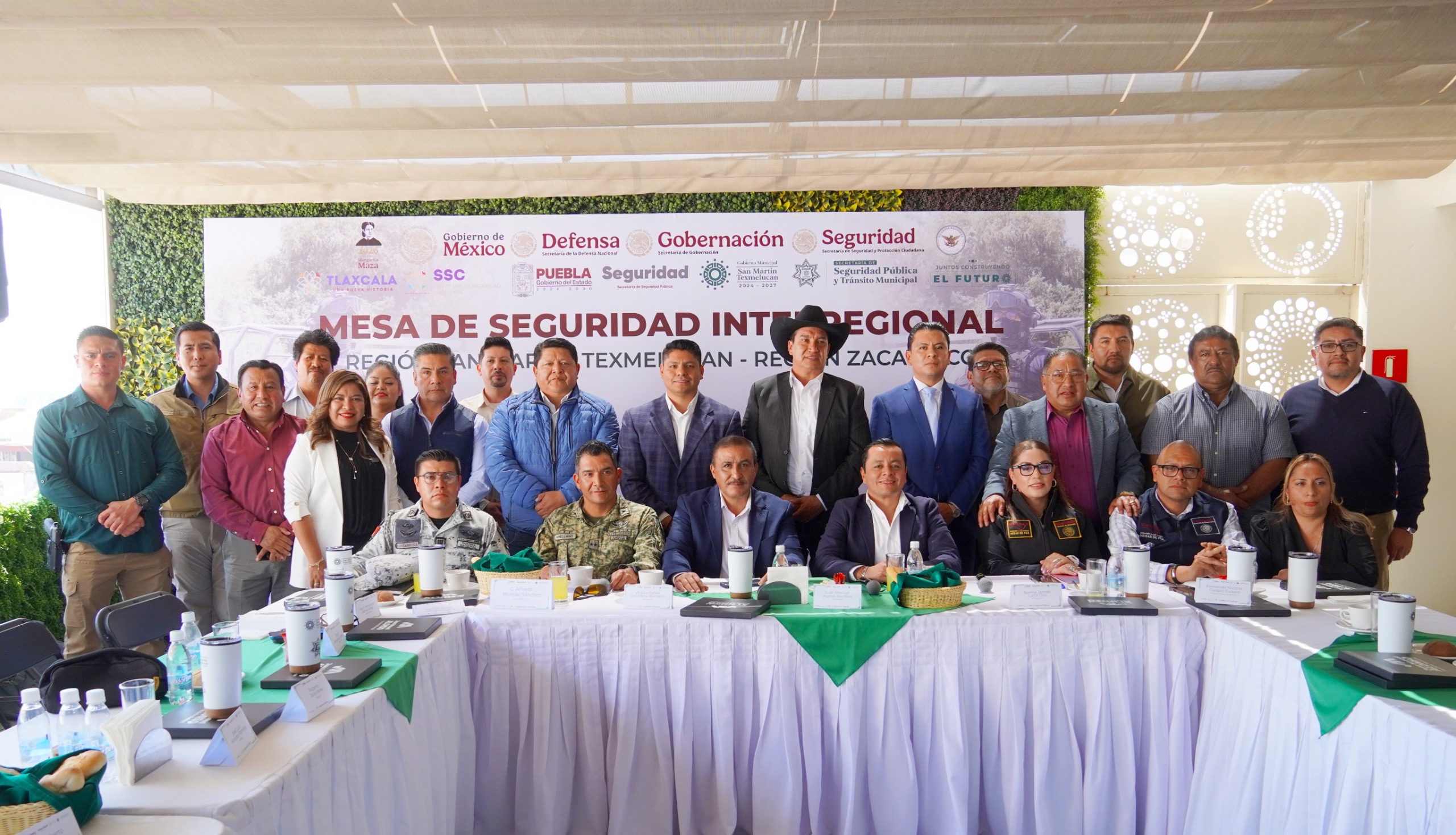 Mesa de seguridad Texmelucan.