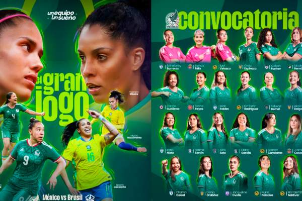La Selección Nacional Femenil dio a conocer su convocatoria de 23 jugadoras para una gira de eliminatoria mundialista y un partido amistoso ante Brasil. IMAGEN: MI Selección Femenil.