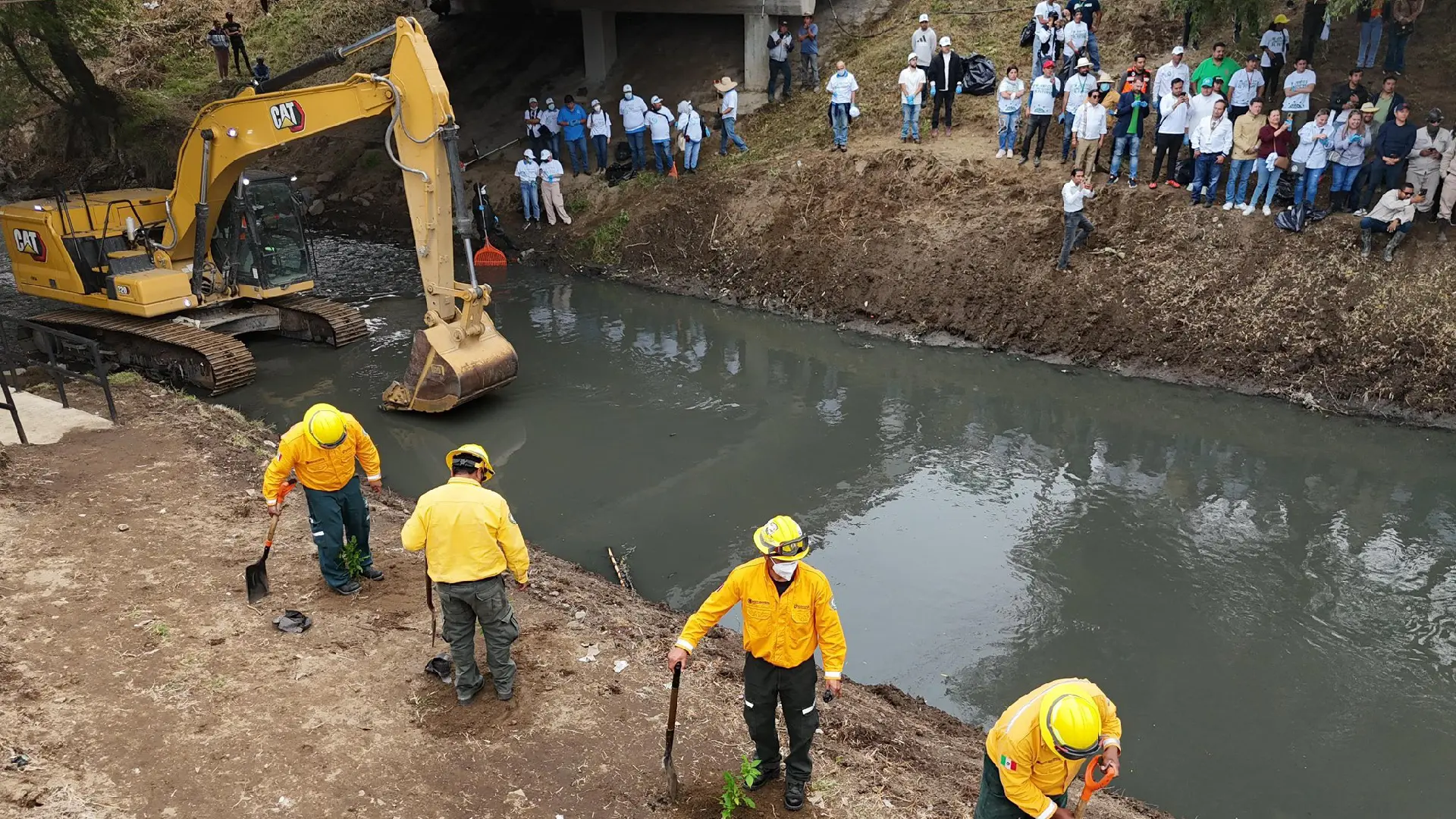 A diez meses del arranque, el gobierno de Armenta reporta 109 descargas eliminadas y 409 biodigestores activos en el rescate del río Atoyac. FOTO: 88.9 Noticias.