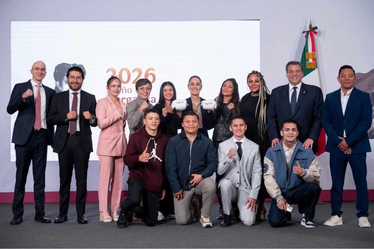 Gobierno federal y CMB lanzan “Boxeando por la Paz” para impartir clases gratuitas a 100 mil jóvenes