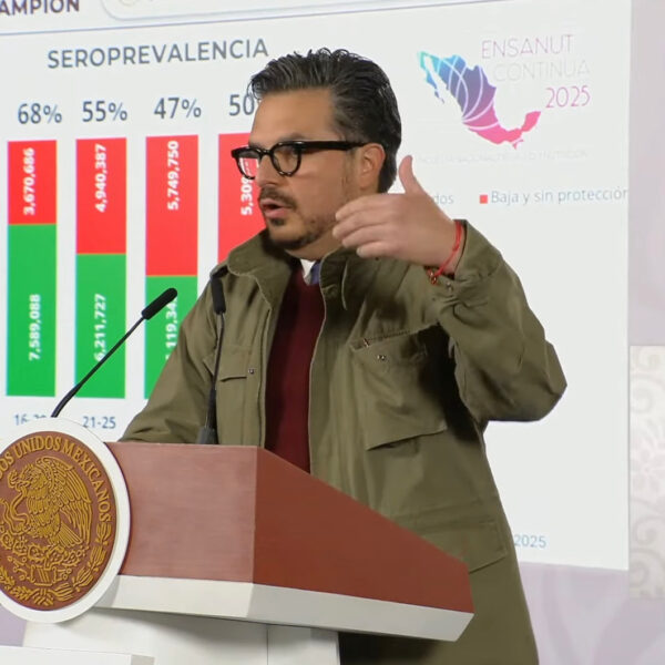 Zoé Robledo atribuyó el brote de sarampión a fallas en administraciones de Zedillo, Fox y Calderón, al no aplicar las segundas dosis de la vacuna.