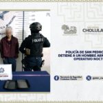 Cae Miguel Ángel "N" tras ser sorprendido con un arma; la motocicleta en la que huía también presentaba irregularidades.
