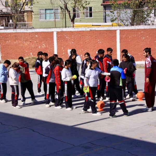 El Ayuntamiento de Puebla llevó el deporte y la activación física a estudiantes de la Junta Auxiliar de La Libertad como parte de su estrategia de deporte social.
