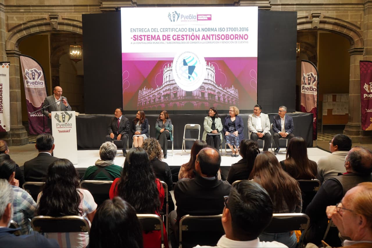 El Gobierno de la Ciudad recibió una certificación en prevención y combate al soborno con controles en trámites de padrones de proveedores y contratistas.