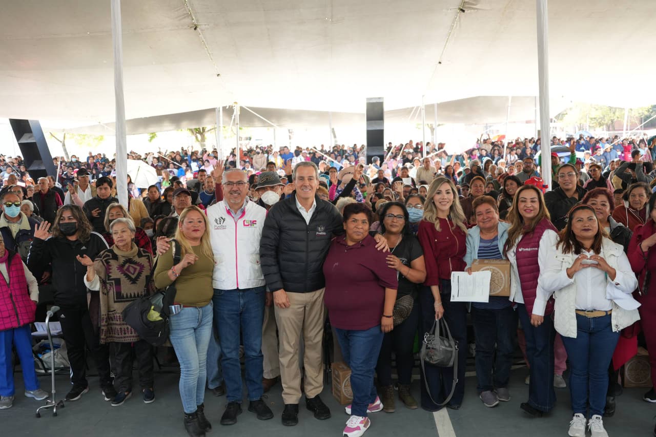 El DIF Puebla Capital entregó más de 9 mil despensas en Chapulco fortaleciendo la seguridad alimentaria a través del programa “Alimentación Imparable”.