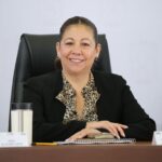 Laura Artemisa se deslindó de la delegada Natalia Suárez tras las críticas por su fiesta de cumpleaños y recordó que forma parte del grupo político del senador Ignacio Mier. FOTO: FB Laura Artemisa,