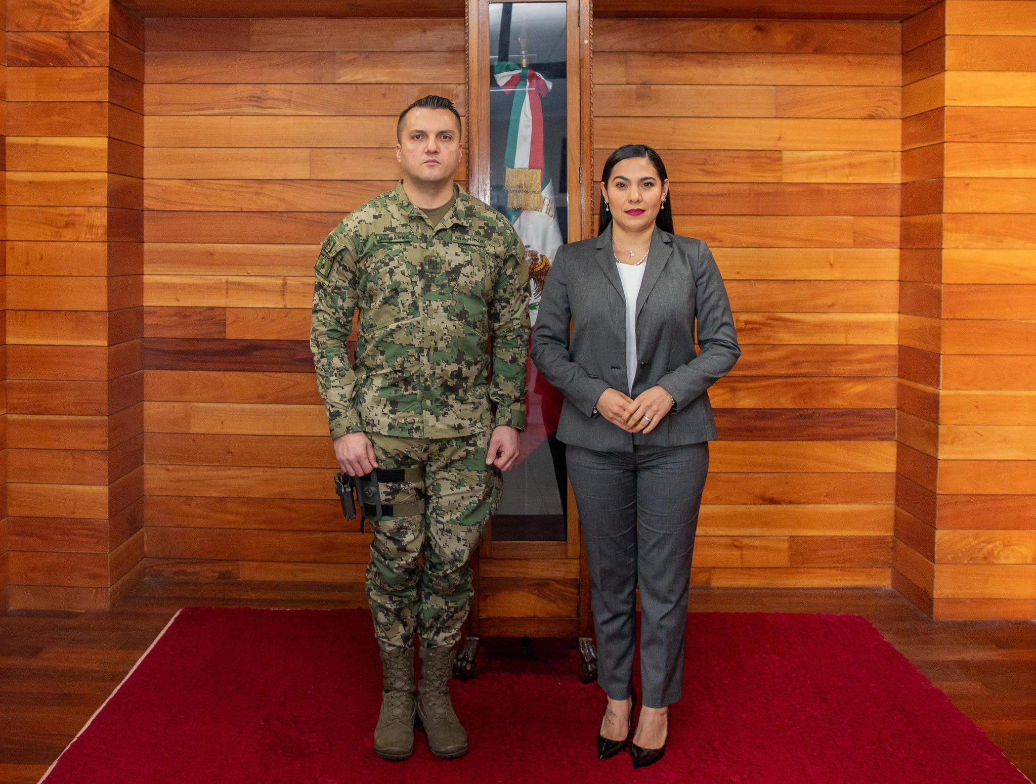 Tras semanas marcadas por hechos de alto impacto, el gobierno de Colima realizó un ajuste en la SSP estatal. FOTO: FB @indira.vizcaino.s