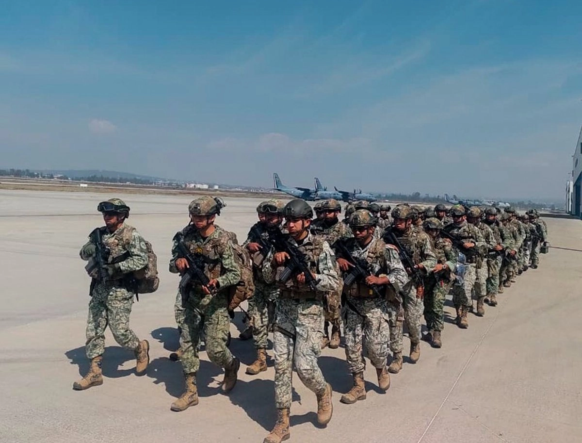 Despliegan más de mil fuerzas federales para buscar a 10 mineros desaparecidos en Concordia, Sinaloa