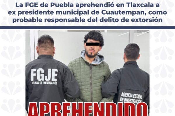 La audiencia contra el exalcalde de Cuautempan inició entre reclamos de ilegalidad en su detención y una defensa que busca frenar el avance del proceso. IMAGEN: Fiscalía de Puebla.
