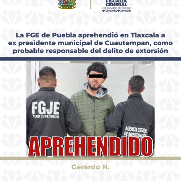La audiencia contra el exalcalde de Cuautempan inició entre reclamos de ilegalidad en su detención y una defensa que busca frenar el avance del proceso. IMAGEN: Fiscalía de Puebla.