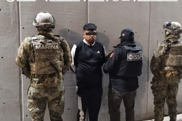 La Marina y la FGR detuvieron en Tlaxcala a "El Hacha", principal operador regional del CJNG.