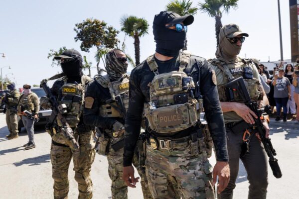 La actuación de agentes del ICE en Minneapoli sencendió alertas rumbo al Mundial 2026. FOTO: LA Times.