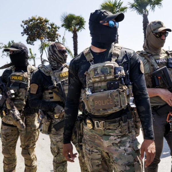 La actuación de agentes del ICE en Minneapoli sencendió alertas rumbo al Mundial 2026. FOTO: LA Times.