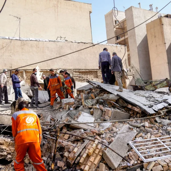 Ataque a Israel. Foto: AFP.