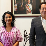 La SEP designó a Nadia López García como nueva titular de la Dirección General de Materiales Educativos, en sustitución de Marx Arriaga. FOTO: X @mario_delgado.