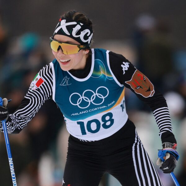 Sarah Schleper compitió en sus séptimos Juegos Olímpicos de Invierno y Regina Martínez como la primera mexicana en esquí de fondo. FOTO: REUTERS.