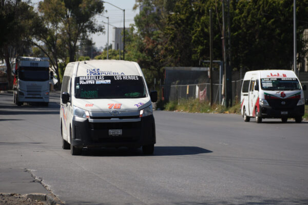 El servicio de transporte público en Puebla opera de manera parcial este martes 3 de febrero. FOTO: Tribuna Noticias.