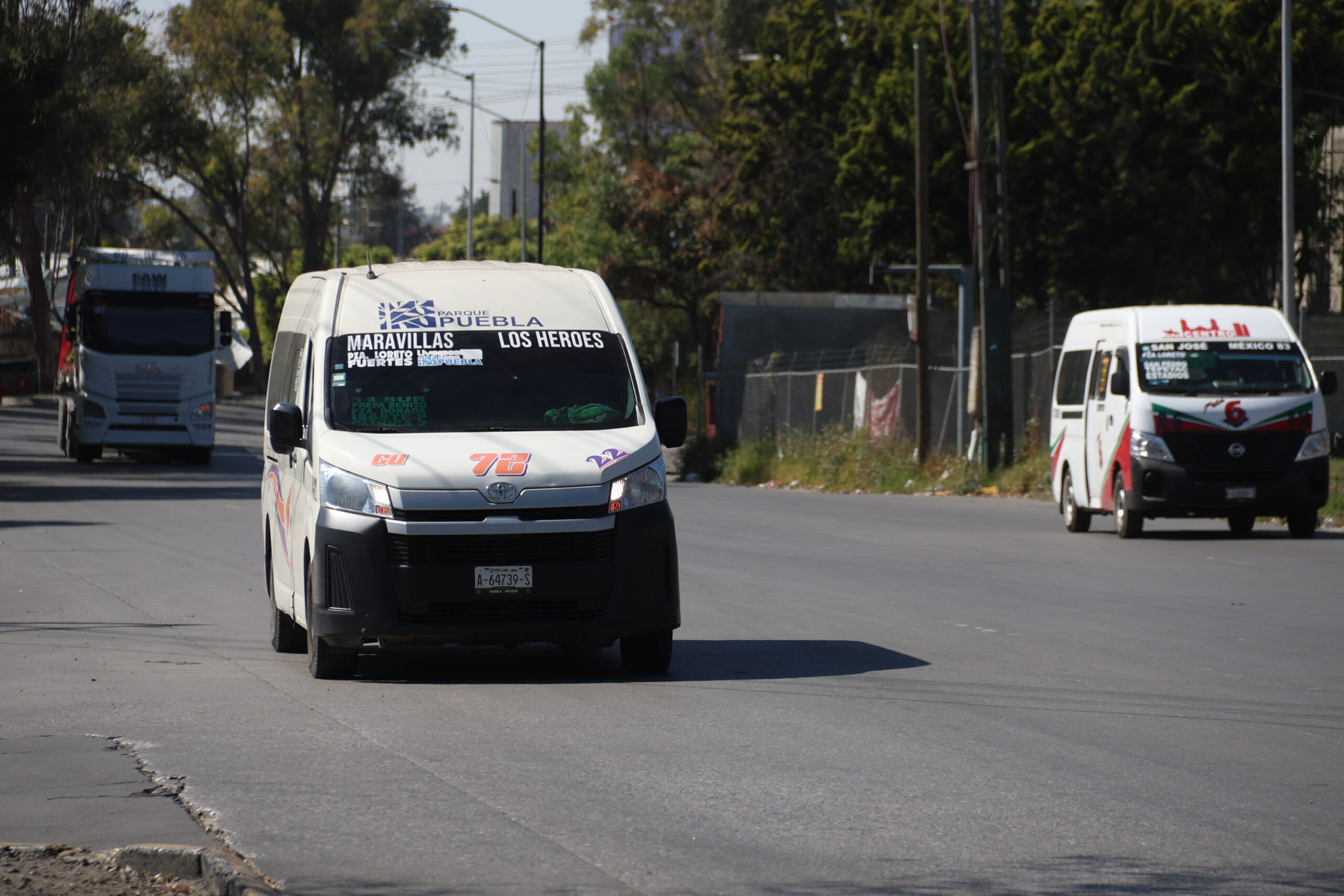 ‘Paro’ parcial en rutas poblanas; transporte público en Puebla opera con menos unidades