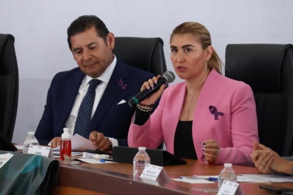 Idamis Pastor vinculó el asesinato de 6 personas en Huehuetlán El Grande con bandas de narcomenudeo y robo a transporte. FOTO: Fiscalía de Puebla.