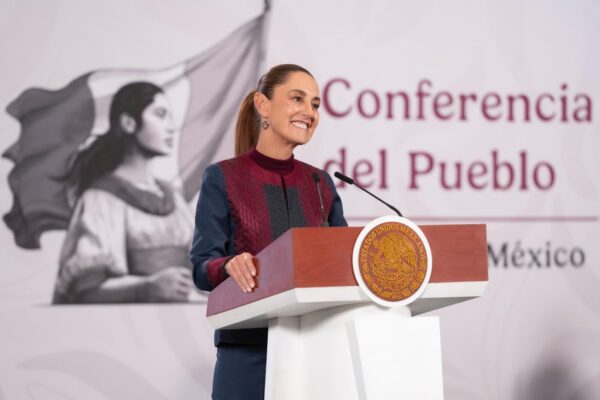 Claudia Sheinbaum aclaró que el Polo de Economía Circular en Puebla no usará agua para procesos industriales; Conagua vigilará que no se afecte el acuífero Libres-Oriental.