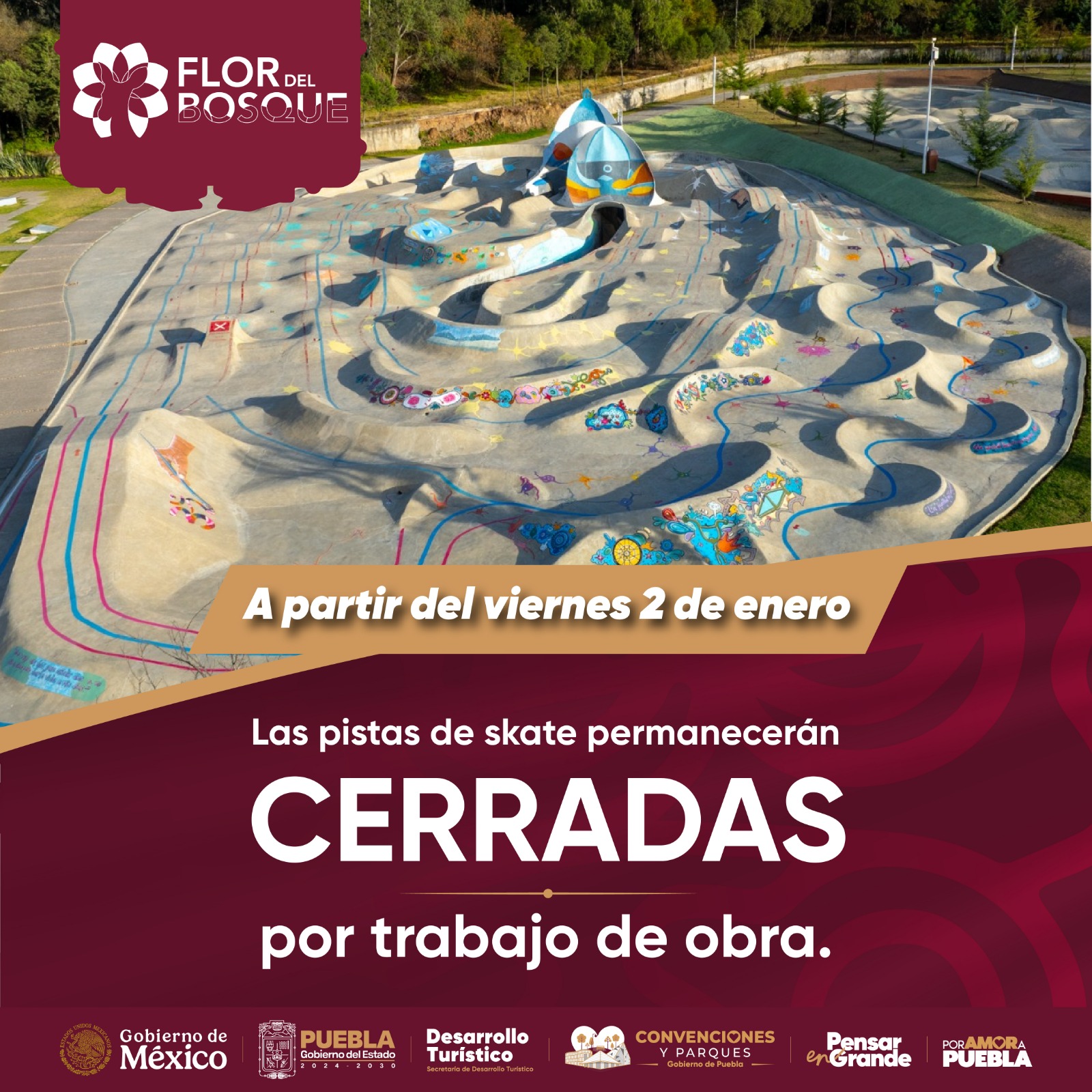 Cierran Flor del Bosque por ocho meses; invertirán 200 mdp para el Ecoparque Pensar en Grande