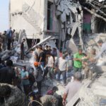 El Cuerpo de Guardianes de la Revolución Islámica aseguró que ofensivas contra bases estadounidenses dejaron cientos de soldados muertos; Estados Unidos aseguró que solo hay 3 bajas. FOTO: NBC News.