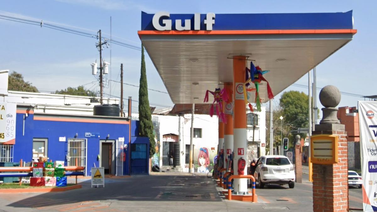 Profeco detectó que la gasolina Magna más cara de todo México se vende en Puebla capital, en una estación Gulf en la 11 Norte. FOTO: Puebla Online.