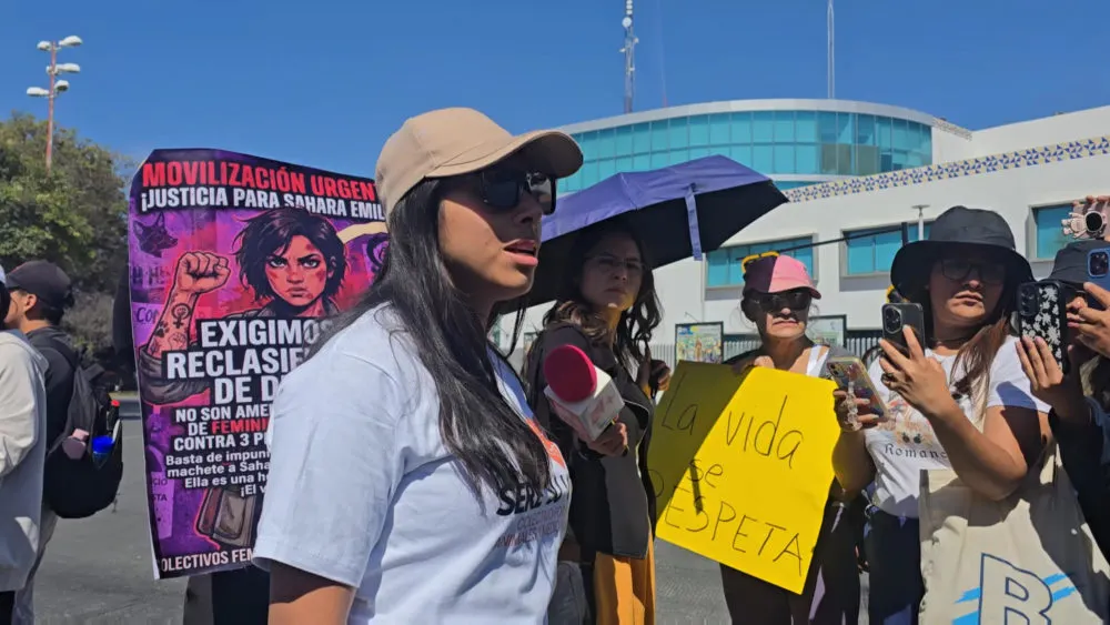 Tras marcha animalista, Sahara Emilia exige a la FGE juzgar ataque con machete como intento de homicidio