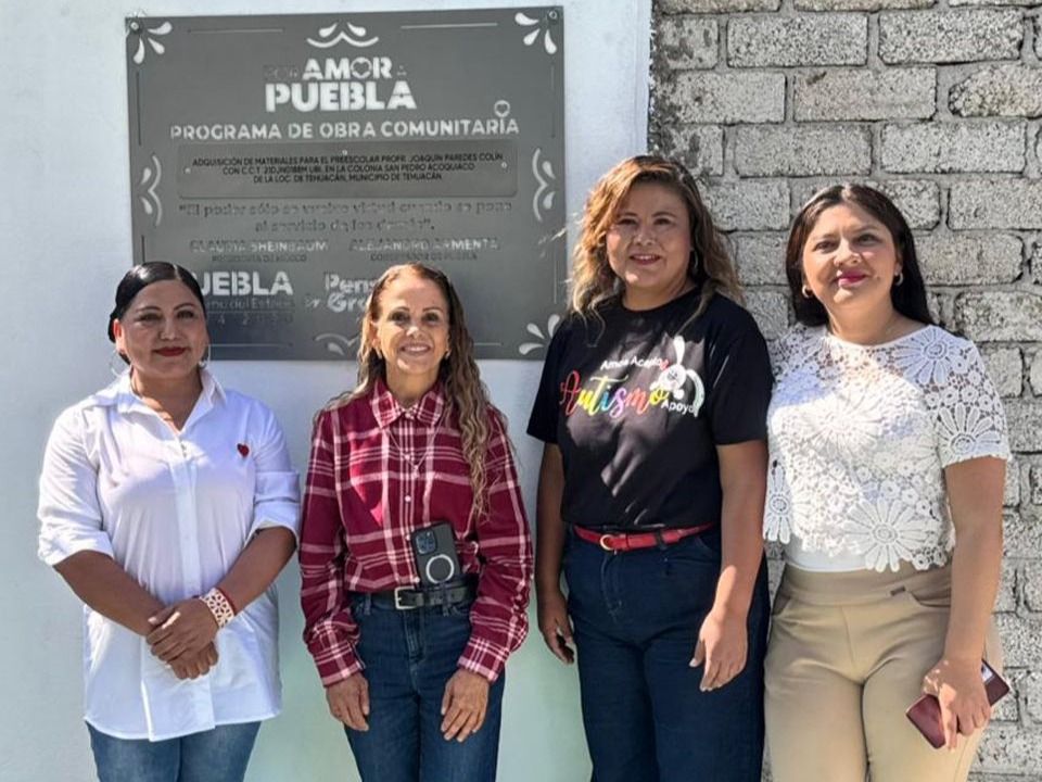 Un evento público en Tehuacán generó atención luego de que figuras políticas encabezaran la inauguración de una obra comunitaria.