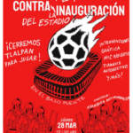 La movilización, prevista en inmediaciones del Estadio Banorte, coincide con el operativo vial por el partido y surge por inconformidades como gentrificación.