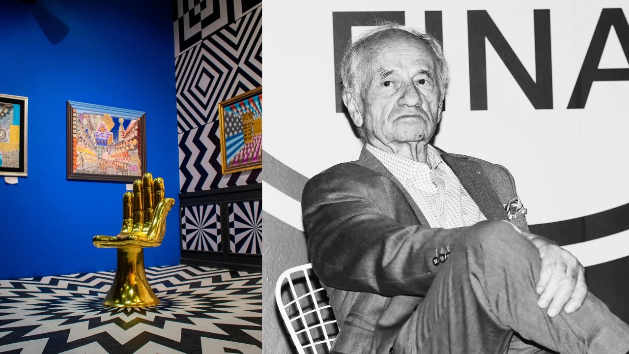 Murió a los 90 años el artista y diseñador, de corriente surrealista, Pedro Friedeberg. IMAGEN: Capital Mexico.