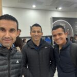 Tras quedar varados en Doha, Qatar por 5 días, la tercia de árbitros mexicanos pudo regresar al país. FOTO: Comisión de Árbitros.