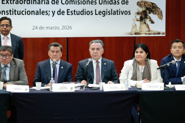 Avanza la reforma electoral en las comisiones del Senado; abre paso a su discusión en el Pleno, a pesar de ausencias. FOTO: Senado.
