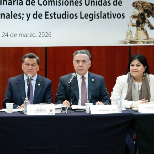 Avanza la reforma electoral en las comisiones del Senado; abre paso a su discusión en el Pleno, a pesar de ausencias. FOTO: Senado.