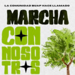 Comunidad estudiantil de la BUAP llama a marchar este jueves desde Rectoría hasta Casa Aguayo para manifestarse contra el Cablebús y la posible tala de árboles.