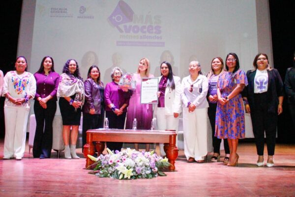 Idamis Pastor, fiscal general de Puebla, realizó una ponencia como parte de las actividades enfocadas en la prevención de la violencia y el fortalecimiento de los derechos de las mujeres.
