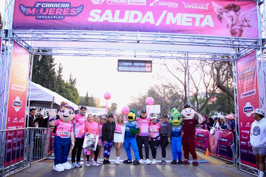 3 mil participantes se dieron cita en la segunda edición de la carrera “Mujeres Imparables 2026” en el marco del Día Internacional de la Mujer..