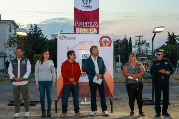 El Ayuntamiento de Puebla modernizó la infraestructura de alumbrado para recuperar espacios y generar entornos más seguros para las poblaciones de La Victoria y San Miguel Mayorazgo.