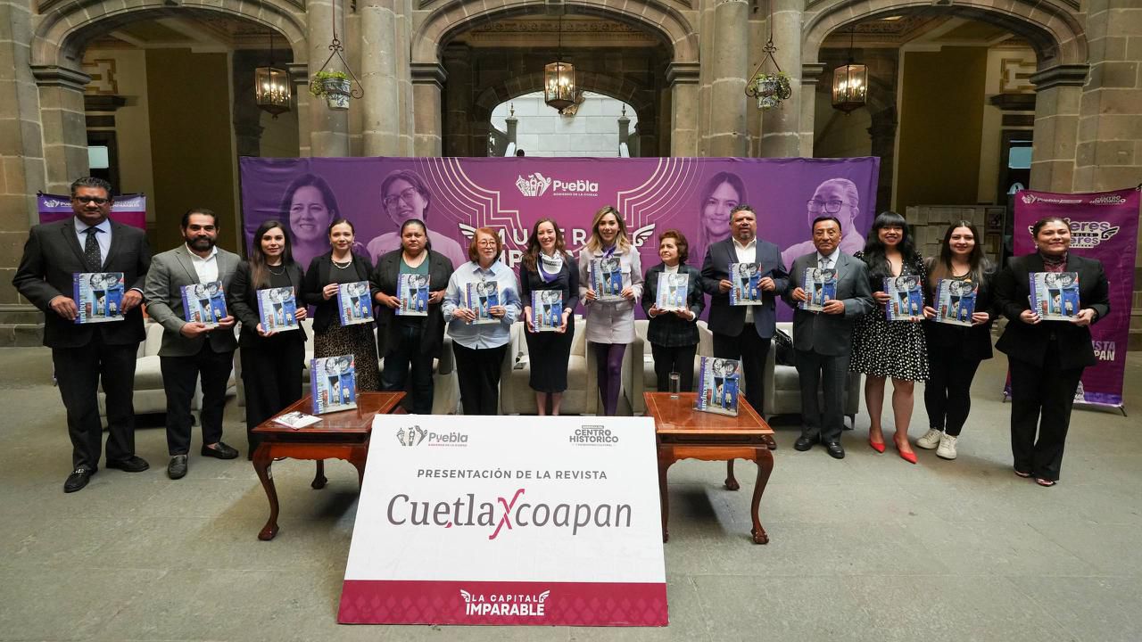 Puebla lanza edición especial de Cuetlaxcoapan para visibilizar el papel de las mujeres en la historia